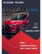 NISSAN ROGUE 2021 OWNERS MANUAL